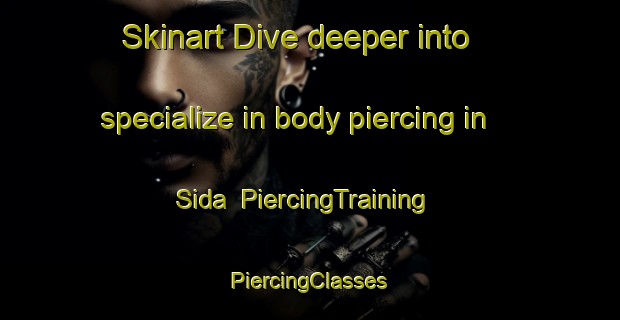 Skinart Dive deeper into specialize in body piercing in Sida | #PiercingTraining #PiercingClasses #SkinartTraining-Thailand