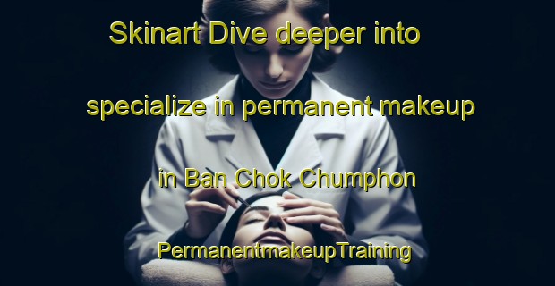 Skinart Dive deeper into specialize in permanent makeup in Ban Chok Chumphon | PermanentmakeupTraining | PermanentmakeupClasses | SkinartTraining-Thailand