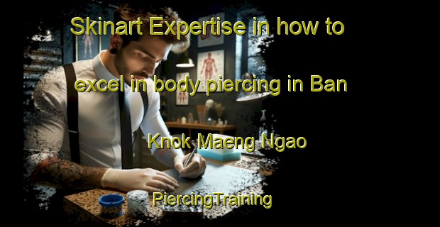 Skinart Expertise in how to excel in body piercing in Ban Knok Maeng Ngao | PiercingTraining | PiercingClasses | SkinartTraining-Thailand