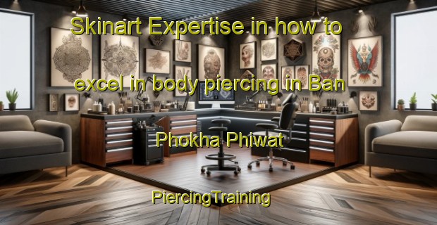 Skinart Expertise in how to excel in body piercing in Ban Phokha Phiwat | PiercingTraining | PiercingClasses | SkinartTraining-Thailand