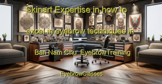 Skinart Expertise in how to excel in eyebrow techniques in Ban Nam Chu | EyebrowTraining | EyebrowClasses | SkinartTraining-Thailand