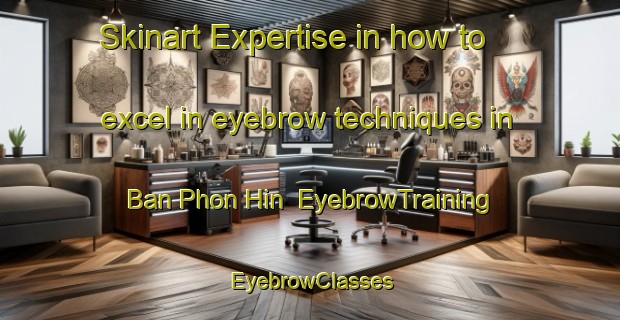 Skinart Expertise in how to excel in eyebrow techniques in Ban Phon Hin | EyebrowTraining | EyebrowClasses | SkinartTraining-Thailand