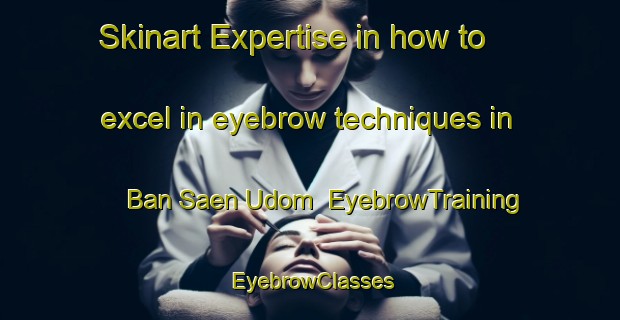 Skinart Expertise in how to excel in eyebrow techniques in Ban Saen Udom | EyebrowTraining | EyebrowClasses | SkinartTraining-Thailand