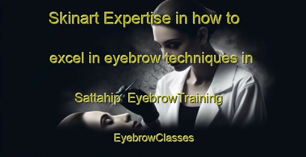 Skinart Expertise in how to excel in eyebrow techniques in Sattahip | EyebrowTraining | EyebrowClasses | SkinartTraining-Thailand