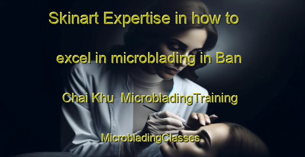 Skinart Expertise in how to excel in microblading in Ban Chai Khu | MicrobladingTraining | MicrobladingClasses | SkinartTraining-Thailand