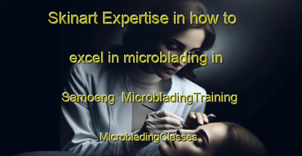 Skinart Expertise in how to excel in microblading in Samoeng | MicrobladingTraining | MicrobladingClasses | SkinartTraining-Thailand