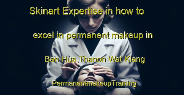 Skinart Expertise in how to excel in permanent makeup in Ban Hua Thanon Wat Klang | PermanentmakeupTraining | PermanentmakeupClasses | SkinartTraining-Thailand