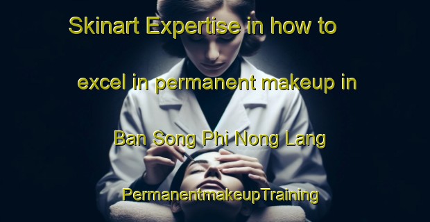 Skinart Expertise in how to excel in permanent makeup in Ban Song Phi Nong Lang | PermanentmakeupTraining | PermanentmakeupClasses | SkinartTraining-Thailand