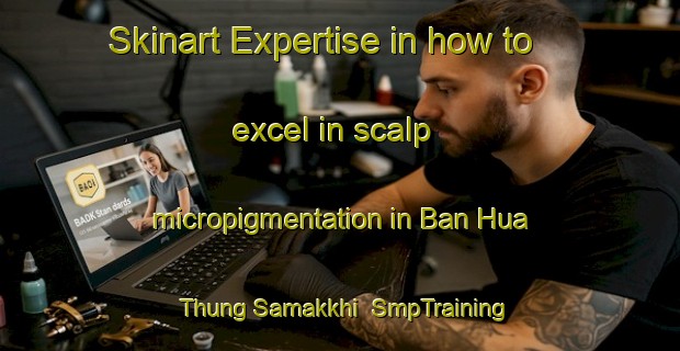 Skinart Expertise in how to excel in scalp micropigmentation in Ban Hua Thung Samakkhi | SmpTraining | SmpClasses | SkinartTraining-Thailand