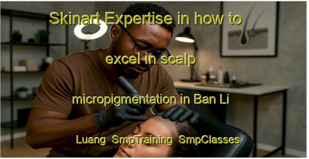 Skinart Expertise in how to excel in scalp micropigmentation in Ban Li Luang | SmpTraining | SmpClasses | SkinartTraining-Thailand