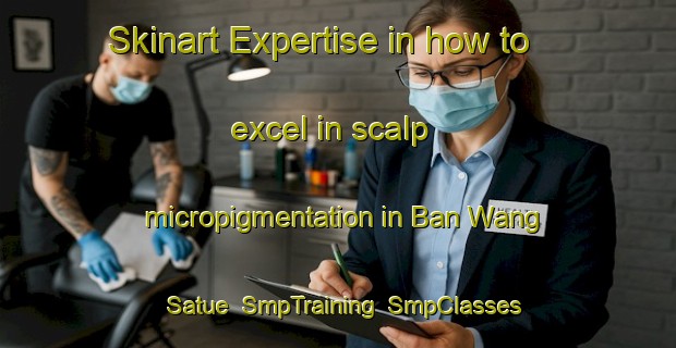 Skinart Expertise in how to excel in scalp micropigmentation in Ban Wang Satue | SmpTraining | SmpClasses | SkinartTraining-Thailand