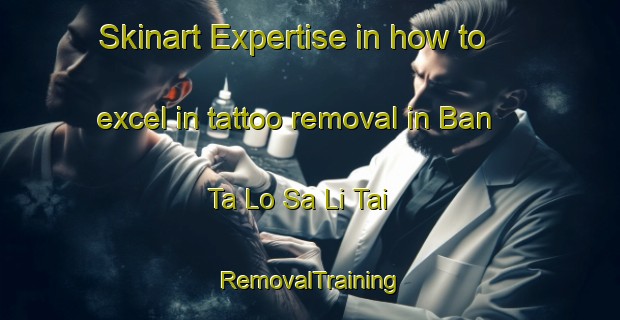 Skinart Expertise in how to excel in tattoo removal in Ban Ta Lo Sa Li Tai | RemovalTraining | RemovalClasses | SkinartTraining-Thailand