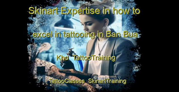 Skinart Expertise in how to excel in tattooing in Ban Bua Kho | TattooTraining | TattooClasses | SkinartTraining-Thailand