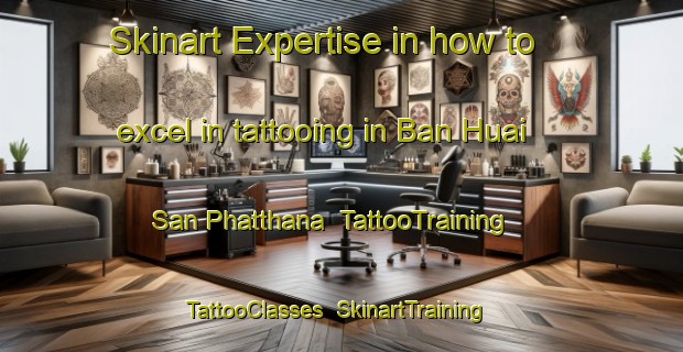 Skinart Expertise in how to excel in tattooing in Ban Huai San Phatthana | TattooTraining | TattooClasses | SkinartTraining-Thailand