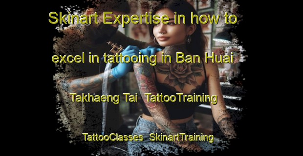 Skinart Expertise in how to excel in tattooing in Ban Huai Takhaeng Tai | TattooTraining | TattooClasses | SkinartTraining-Thailand