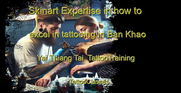 Skinart Expertise in how to excel in tattooing in Ban Khao Yai Thiang Tai | TattooTraining | TattooClasses | SkinartTraining-Thailand