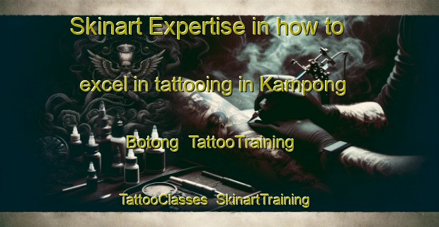 Skinart Expertise in how to excel in tattooing in Kampong Botong | TattooTraining | TattooClasses | SkinartTraining-Thailand