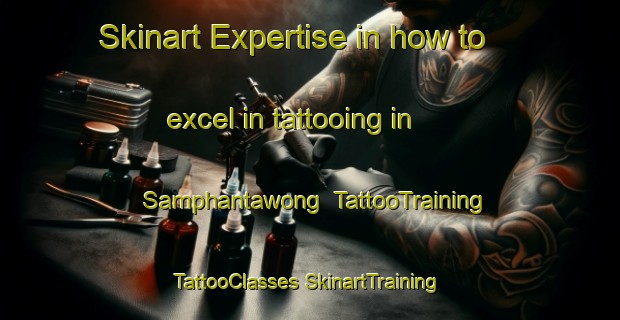 Skinart Expertise in how to excel in tattooing in Samphantawong | #TattooTraining #TattooClasses #SkinartTraining-Thailand