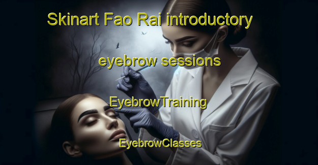 Skinart Fao Rai introductory eyebrow sessions | EyebrowTraining | EyebrowClasses | SkinartTraining-Thailand