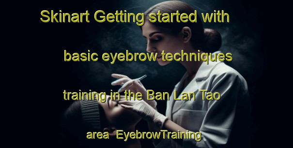 Skinart Getting started with basic eyebrow techniques training in the Ban Lan Tao area | EyebrowTraining | EyebrowClasses | SkinartTraining-Thailand