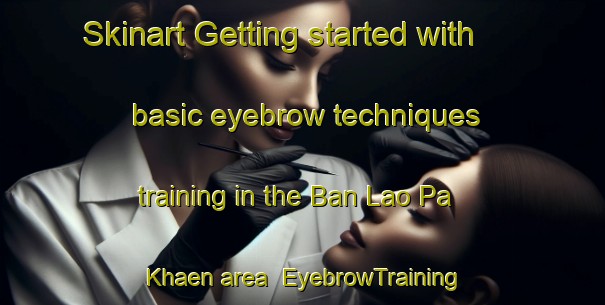 Skinart Getting started with basic eyebrow techniques training in the Ban Lao Pa Khaen area | EyebrowTraining | EyebrowClasses | SkinartTraining-Thailand