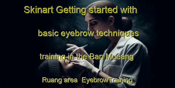 Skinart Getting started with basic eyebrow techniques training in the Ban Mueang Ruang area | EyebrowTraining | EyebrowClasses | SkinartTraining-Thailand