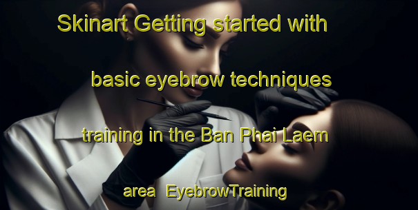 Skinart Getting started with basic eyebrow techniques training in the Ban Phai Laem area | EyebrowTraining | EyebrowClasses | SkinartTraining-Thailand