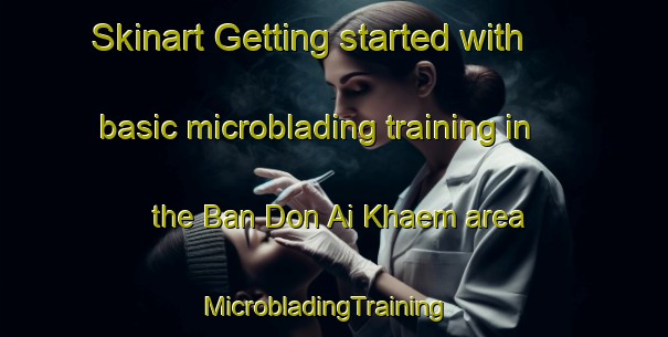 Skinart Getting started with basic microblading training in the Ban Don Ai Khaem area | MicrobladingTraining | MicrobladingClasses | SkinartTraining-Thailand