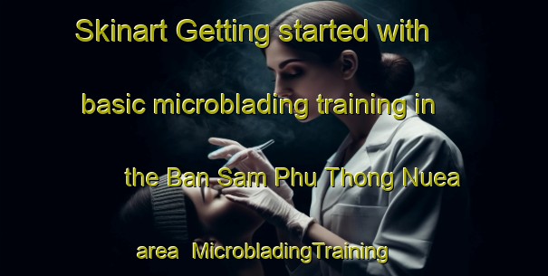 Skinart Getting started with basic microblading training in the Ban Sam Phu Thong Nuea area | MicrobladingTraining | MicrobladingClasses | SkinartTraining-Thailand