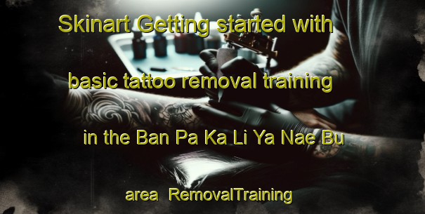 Skinart Getting started with basic tattoo removal training in the Ban Pa Ka Li Ya Nae Bu area | RemovalTraining | RemovalClasses | SkinartTraining-Thailand