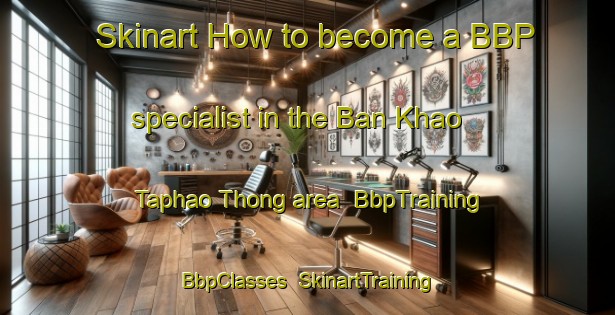 Skinart How to become a BBP specialist in the Ban Khao Taphao Thong area | BbpTraining | BbpClasses | SkinartTraining-Thailand
