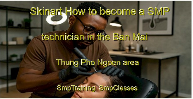Skinart How to become a SMP technician in the Ban Mai Thung Pho Ngoen area | SmpTraining | SmpClasses | SkinartTraining-Thailand