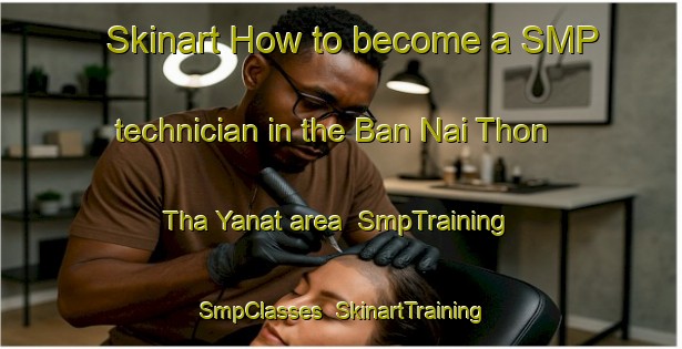 Skinart How to become a SMP technician in the Ban Nai Thon Tha Yanat area | SmpTraining | SmpClasses | SkinartTraining-Thailand
