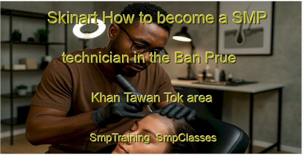 Skinart How to become a SMP technician in the Ban Prue Khan Tawan Tok area | SmpTraining | SmpClasses | SkinartTraining-Thailand