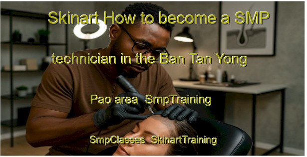 Skinart How to become a SMP technician in the Ban Tan Yong Pao area | SmpTraining | SmpClasses | SkinartTraining-Thailand
