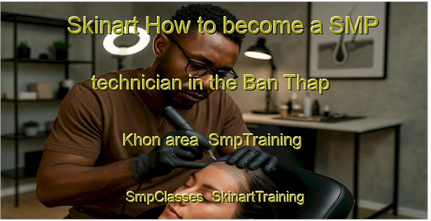 Skinart How to become a SMP technician in the Ban Thap Khon area | SmpTraining | SmpClasses | SkinartTraining-Thailand