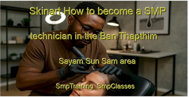 Skinart How to become a SMP technician in the Ban Thapthim Sayam Sun Sam area | SmpTraining | SmpClasses | SkinartTraining-Thailand