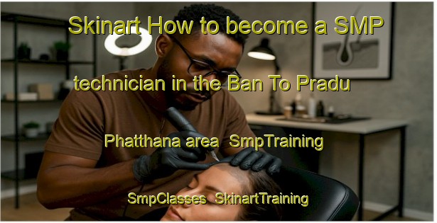 Skinart How to become a SMP technician in the Ban To Pradu Phatthana area | SmpTraining | SmpClasses | SkinartTraining-Thailand