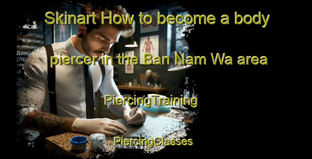 Skinart How to become a body piercer in the Ban Nam Wa area | PiercingTraining | PiercingClasses | SkinartTraining-Thailand
