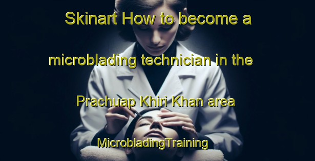 Skinart How to become a microblading technician in the Prachuap Khiri Khan area | MicrobladingTraining | MicrobladingClasses | SkinartTraining-Thailand
