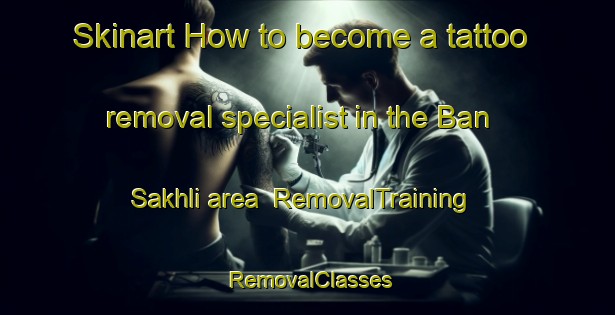 Skinart How to become a tattoo removal specialist in the Ban Sakhli area | RemovalTraining | RemovalClasses | SkinartTraining-Thailand