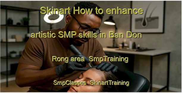Skinart How to enhance artistic SMP skills in Ban Don Rong area | SmpTraining | SmpClasses | SkinartTraining-Thailand