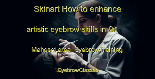 Skinart How to enhance artistic eyebrow skills in Si Mahosot area | EyebrowTraining | EyebrowClasses | SkinartTraining-Thailand
