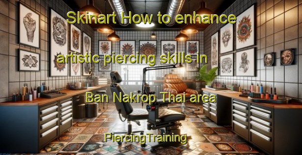 Skinart How to enhance artistic piercing skills in Ban Nakrop Thai area | PiercingTraining | PiercingClasses | SkinartTraining-Thailand