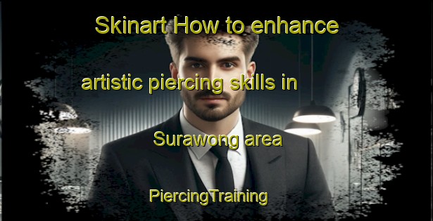 Skinart How to enhance artistic piercing skills in Surawong area | PiercingTraining | PiercingClasses | SkinartTraining-Thailand