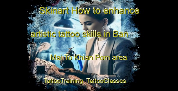 Skinart How to enhance artistic tattoo skills in Ban Mai To Khian Pom area | TattooTraining | TattooClasses | SkinartTraining-Thailand