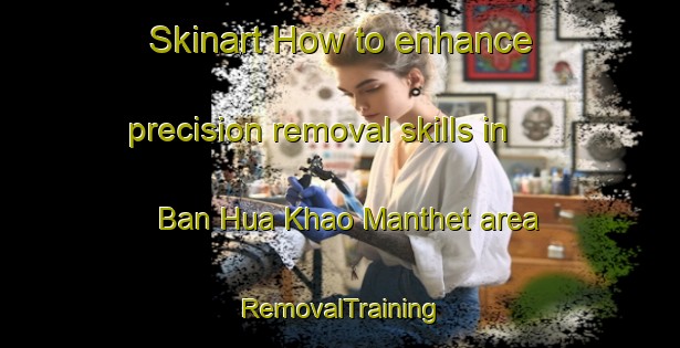 Skinart How to enhance precision removal skills in Ban Hua Khao Manthet area | RemovalTraining | RemovalClasses | SkinartTraining-Thailand
