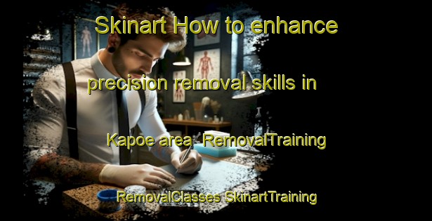 Skinart How to enhance precision removal skills in Kapoe area | #RemovalTraining #RemovalClasses #SkinartTraining-Thailand