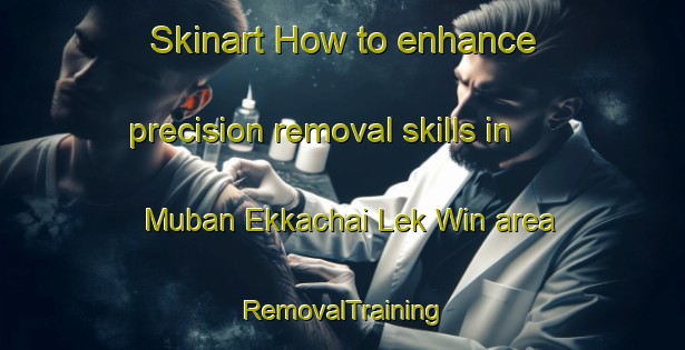 Skinart How to enhance precision removal skills in Muban Ekkachai Lek Win area | RemovalTraining | RemovalClasses | SkinartTraining-Thailand