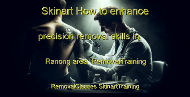 Skinart How to enhance precision removal skills in Ranong area | #RemovalTraining #RemovalClasses #SkinartTraining-Thailand